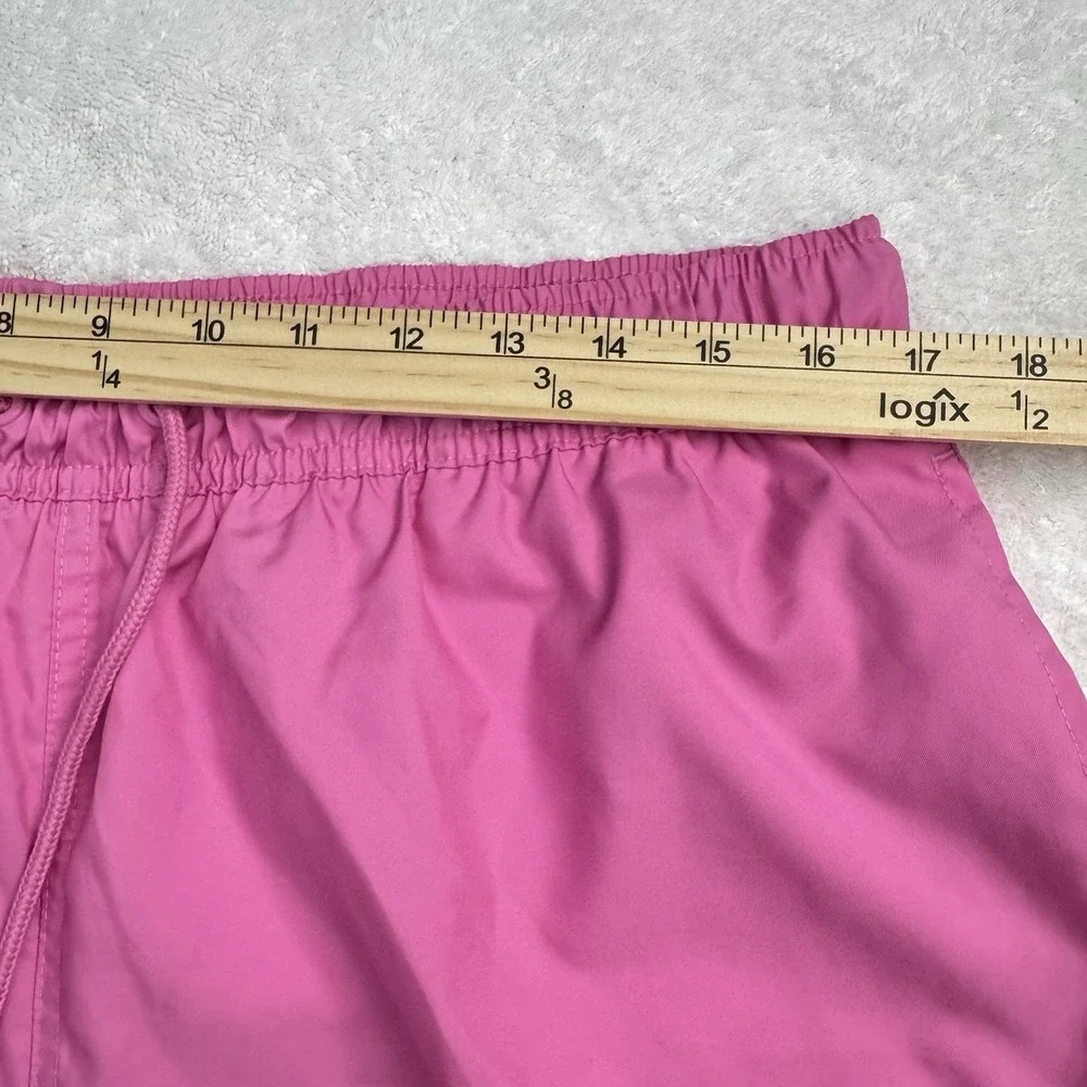 Nike Swim Trunks Pink Mesh‎ Lined Quick Dry Beach Shorts Men Large